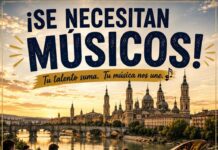 La Unión Musical Torrero de Zaragoza busca nuevos músicos para ampliar su formación
